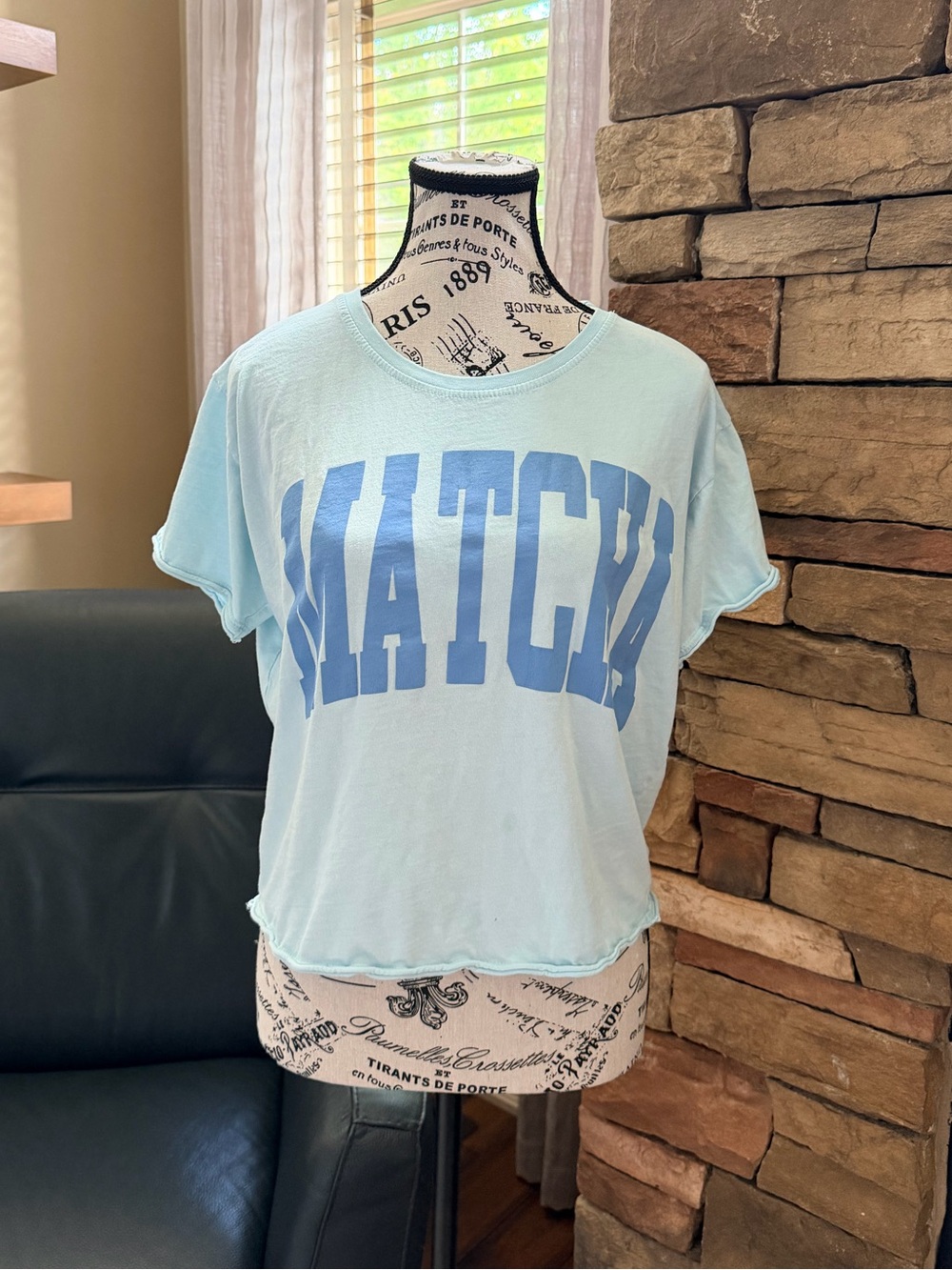 DAY BREAK ‘Matcha’ Cropped Tee